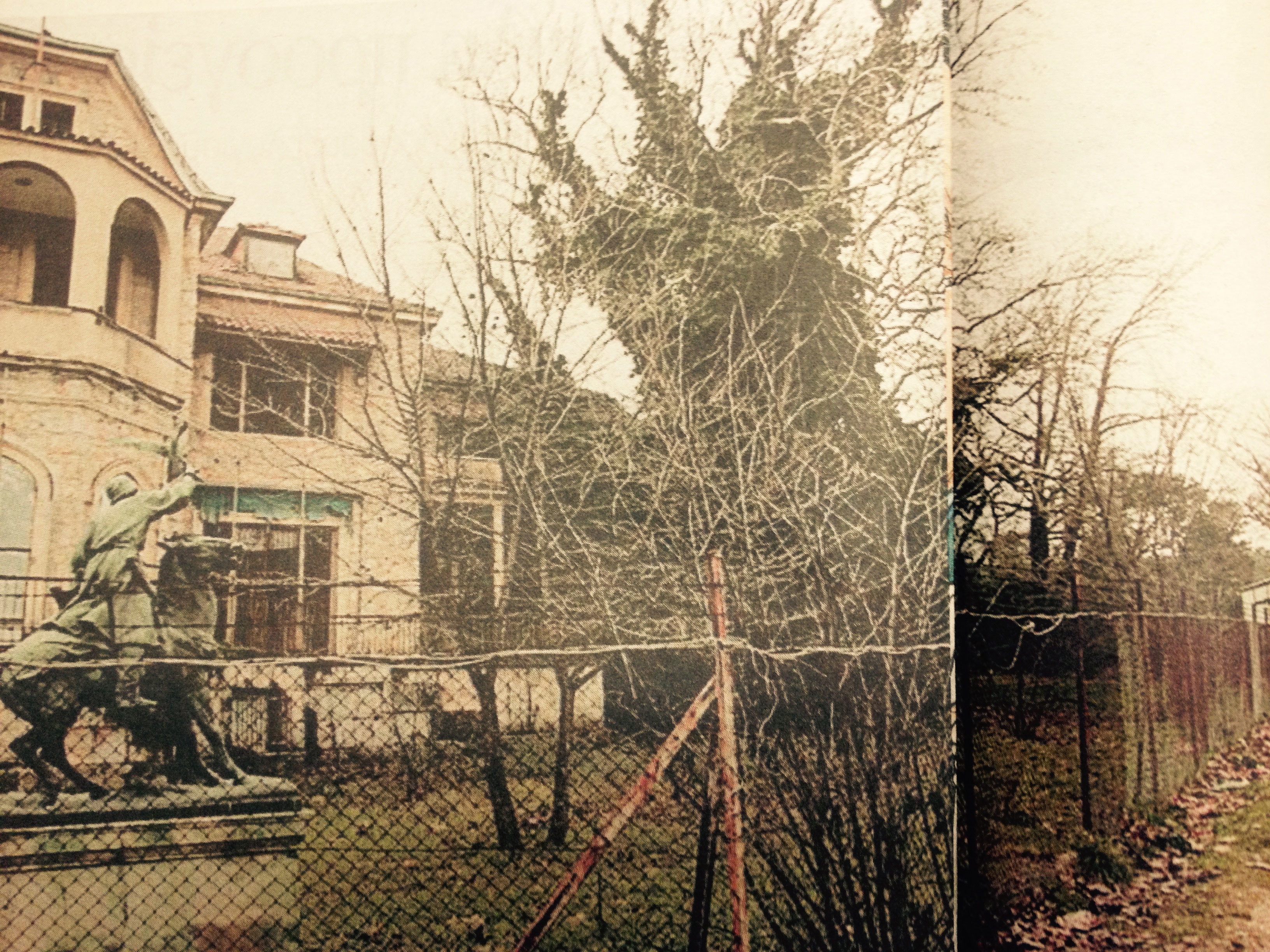 Πλιάτσικο και λεηλασία στο Τατόι! Φωτογραφίες εγκατάλειψης