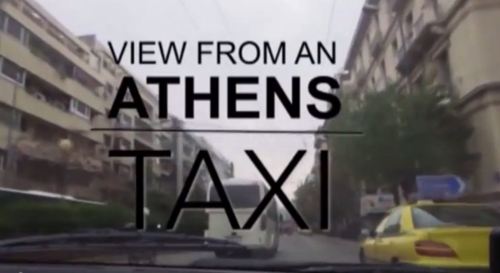 Η κρίση μέσα από τα μάτια ενός Έλληνα ταξιτζή (ΒΙΝΤΕΟ)