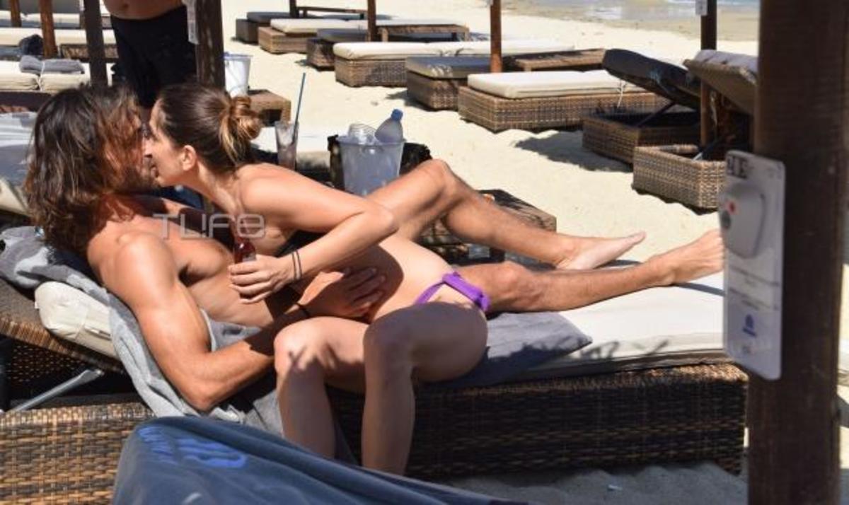 Τεό Θεοδωρίδης:  Τα καυτά φιλιά με την αγαπημένη του στη Μύκονο μετά τη νέα σύλληψη! Φωτογραφίες