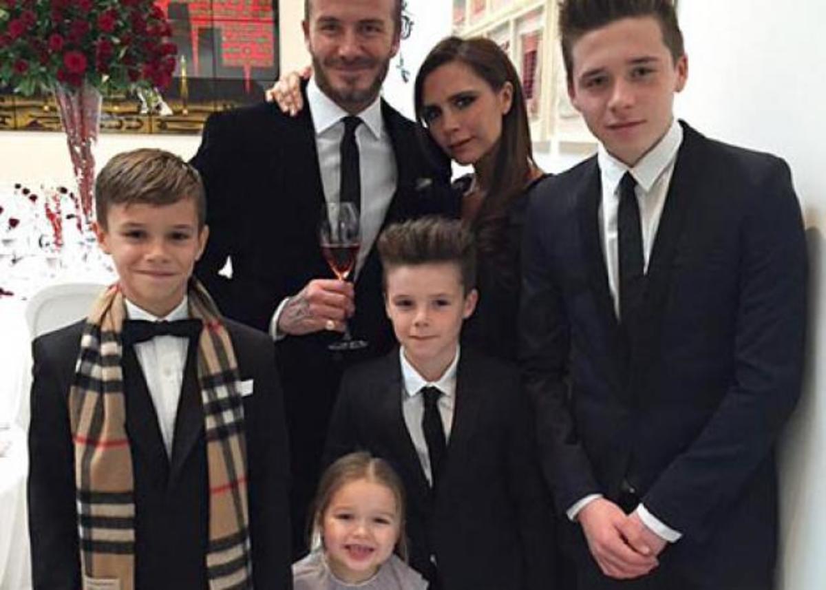 Οικογενειακή απόδραση στα χιόνια για την οικογένεια Beckham!