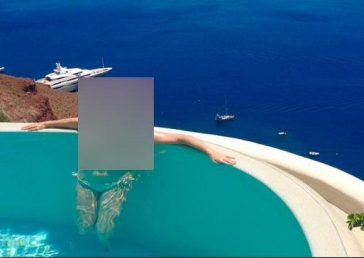 Ποια ηθοποιός απολαμβάνει αυτή την εντυπωσιακή θέα;