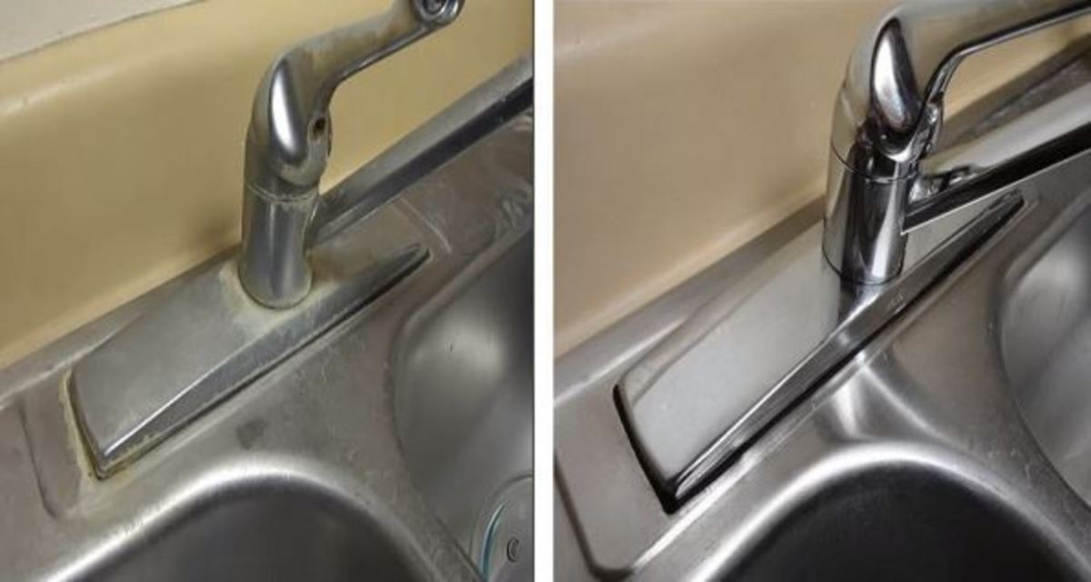 Καθαρίστε τα άλατα στο νεροχύτη με ένα μόνο υλικό (ΒΙΝΤΕΟ)