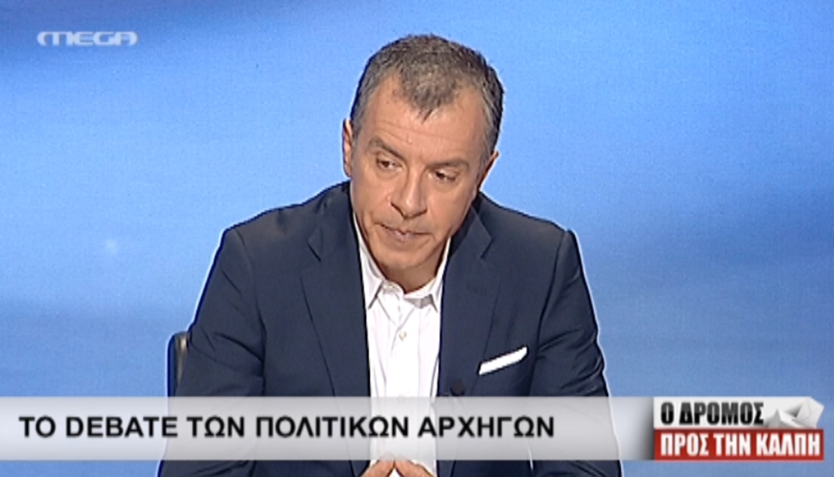 Debate:Θεοδωράκης για συνεργασία Τσίπρα
