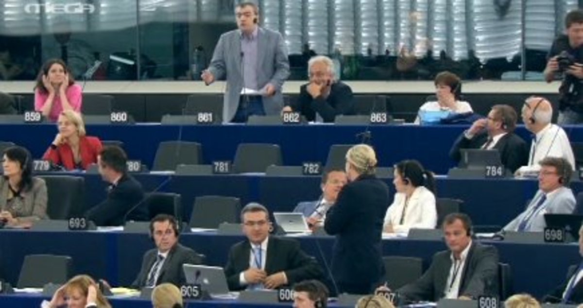 “Θερμό” επεισόδιο στο Ευρωκοινοβούλιο