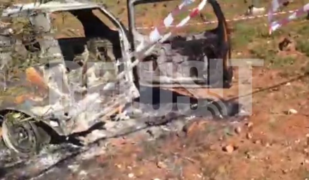 Πτώμα σε καμμένο αυτοκίνητο