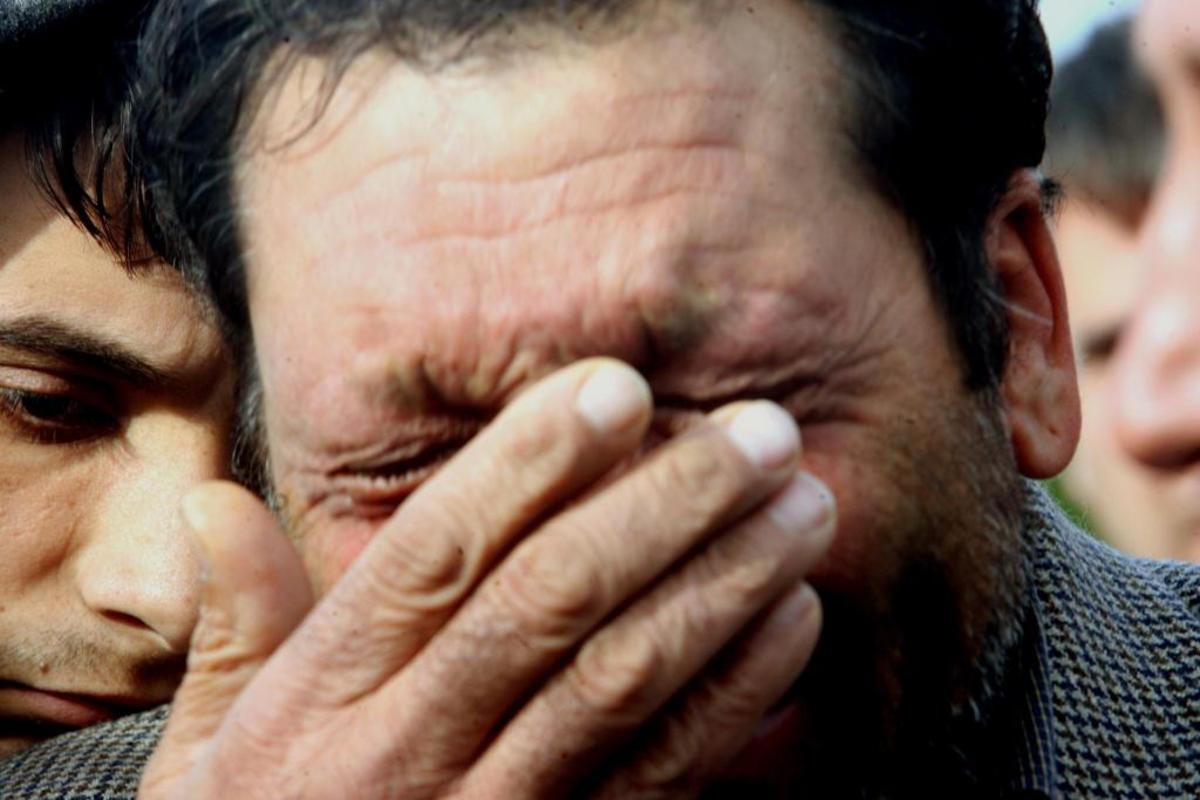 Από τους μετανάστες που σώθηκαν από το ναυάγιο - ΦΩΤΟ EUROKINISSI