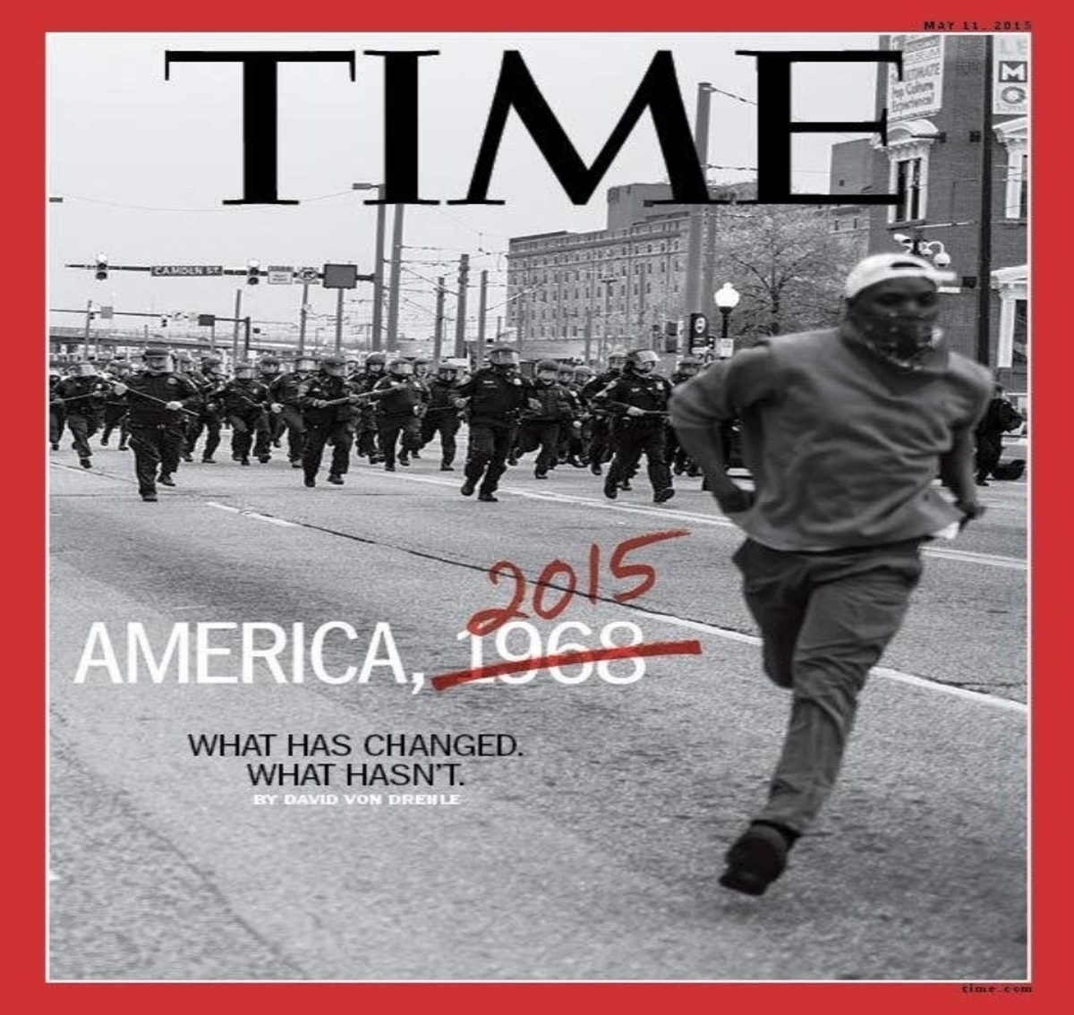 Το TIME μόλις κυκλοφόρησε το ιστορικό εξώφυλλο της ημέρας