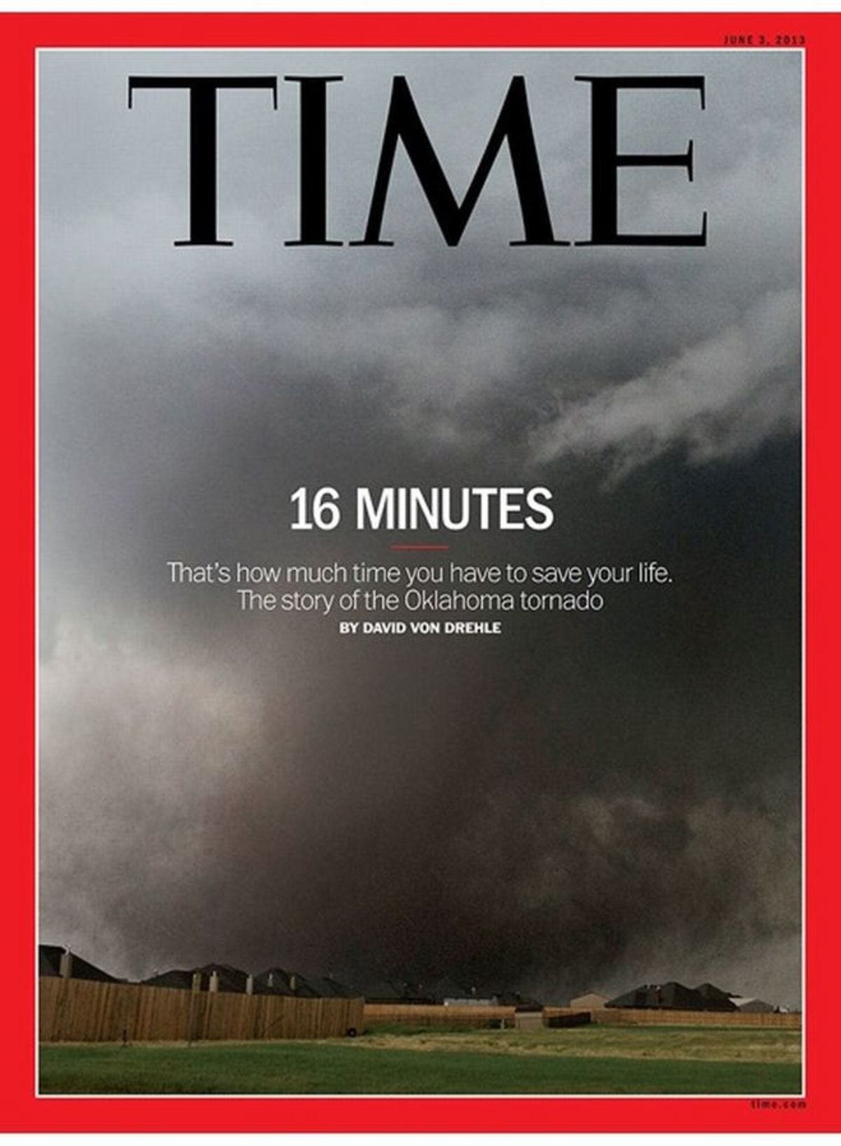 Συγκλονιστικό εξώφυλλο Time: Έχεις 16 λεπτά για να σώσεις τη ζωή σου!