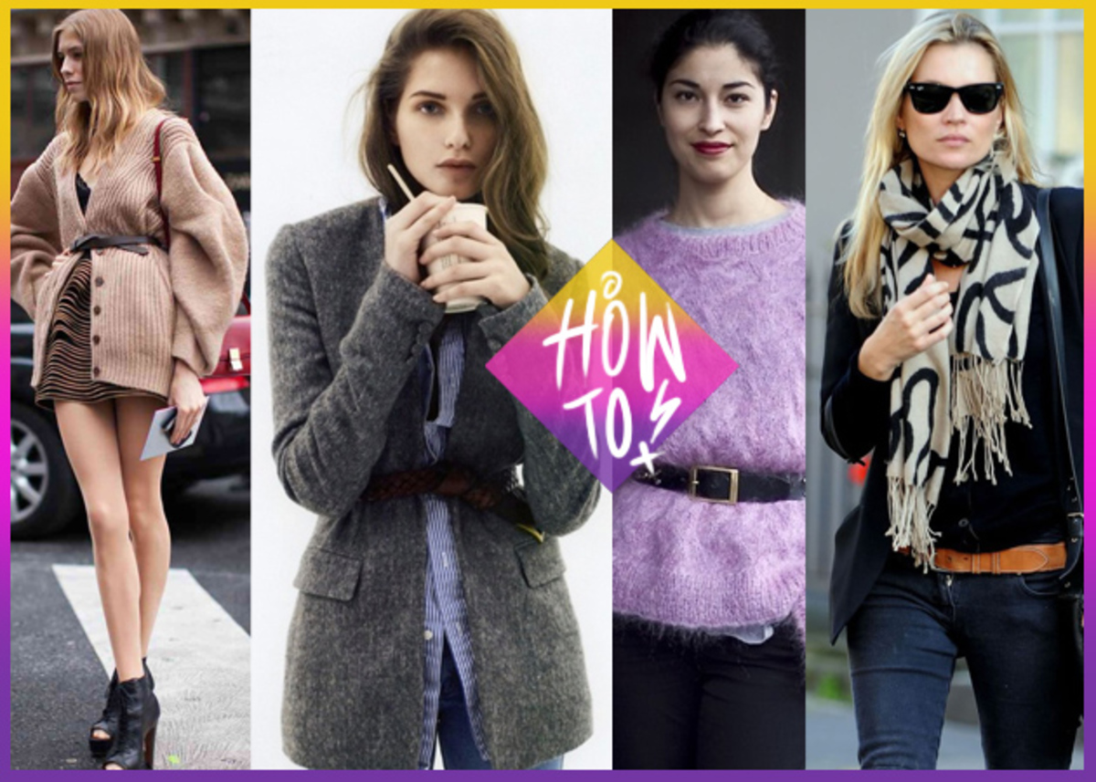 6 Tricks για να δείξεις πιο αδύνατη χρησιμοποιώντας μια ζώνη!