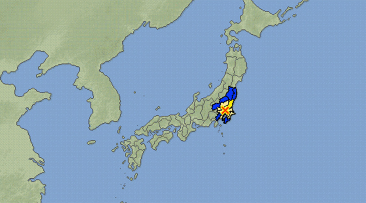 Σεισμός 5,6 ρίχτερ στο Τόκιο!