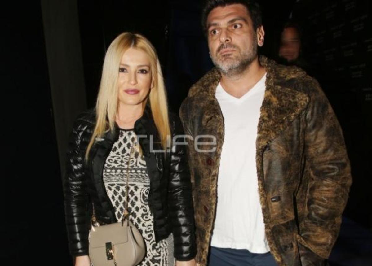 Τόνυ Μαυρίδης – Ευαγγελία Καραμπατζάκη: Ερωτευμένοι σε βραδινή έξοδο!