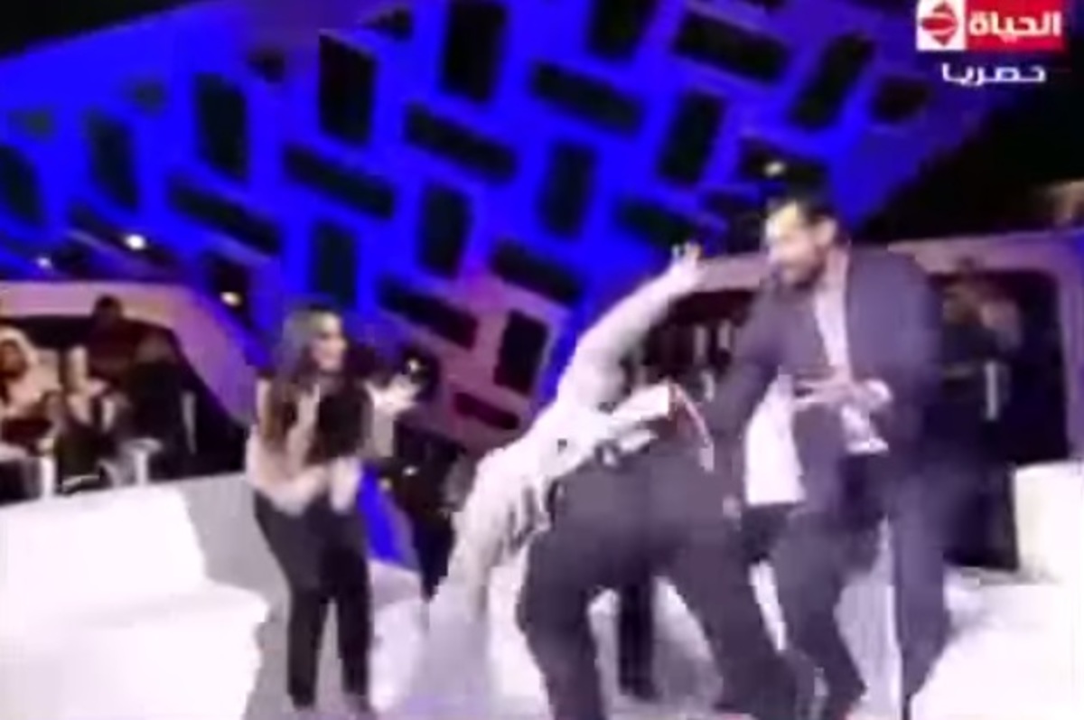 Επική τούμπα στον αέρα εκπομπής! (Βίντεο)