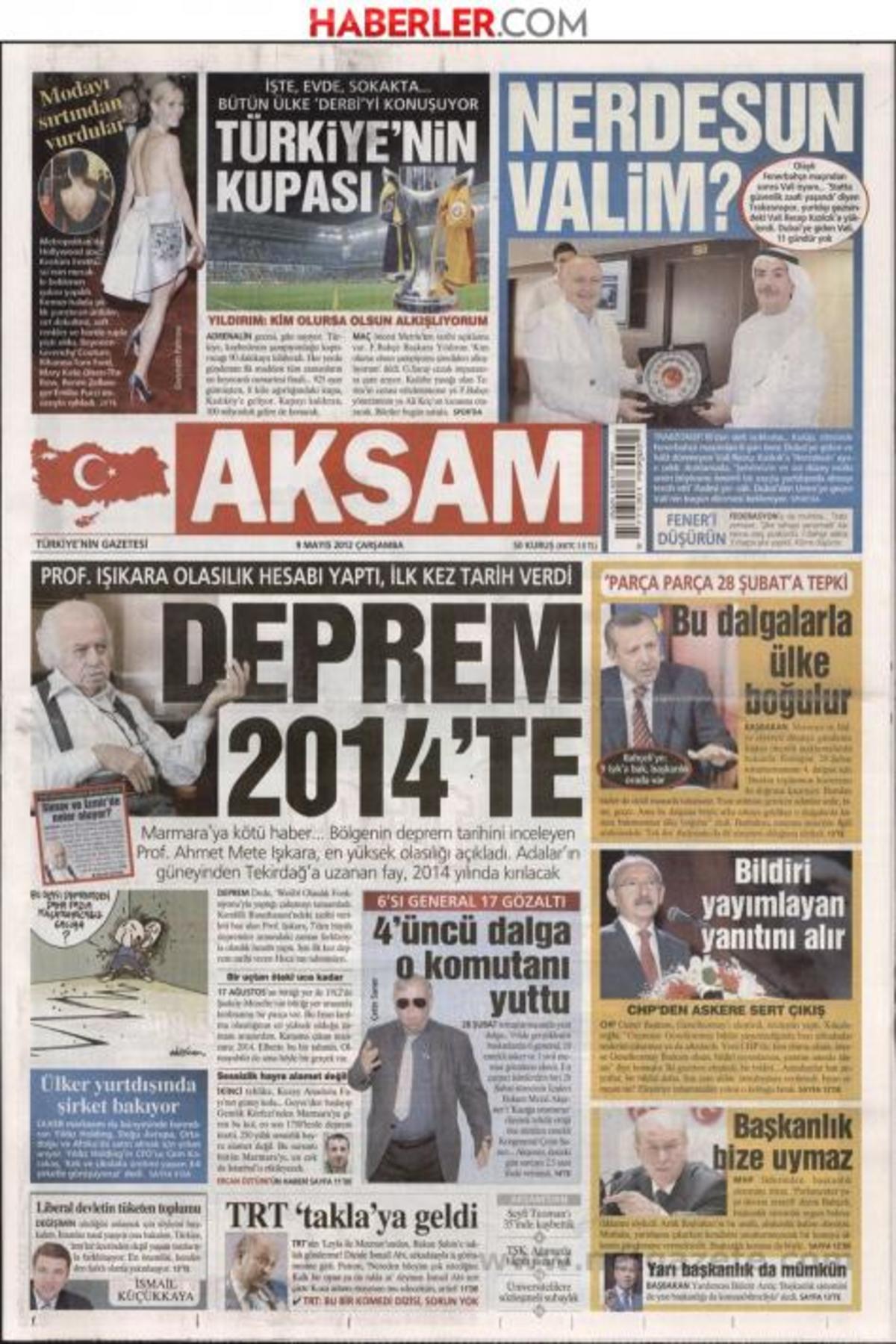 “Ο μεγάλος σεισμός στην Κων/πολη θα γίνει το 2014”!