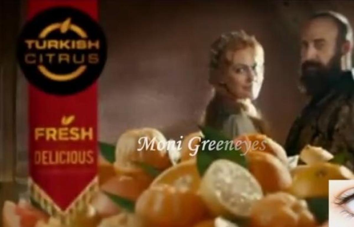 Σουλεϊμάν και Χουρέμ προκαλούν και πουλάνε…πορτοκάλια σε διαφημιστικό!