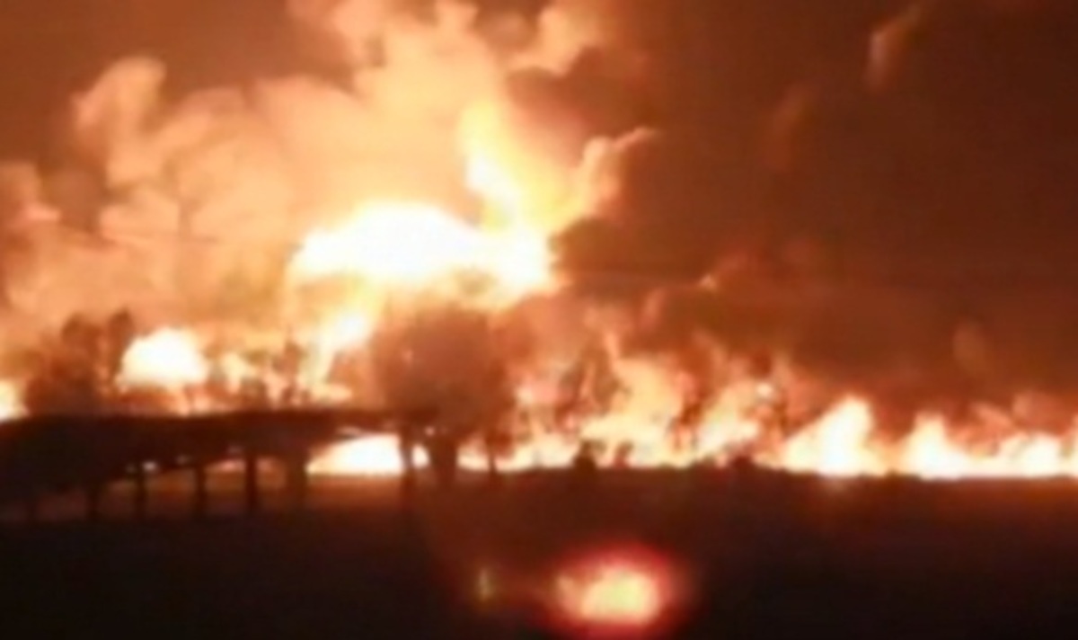 Τραγωδία στο Βέλγιο! Φωτιά σε τρένο με χημικά – BINTEO