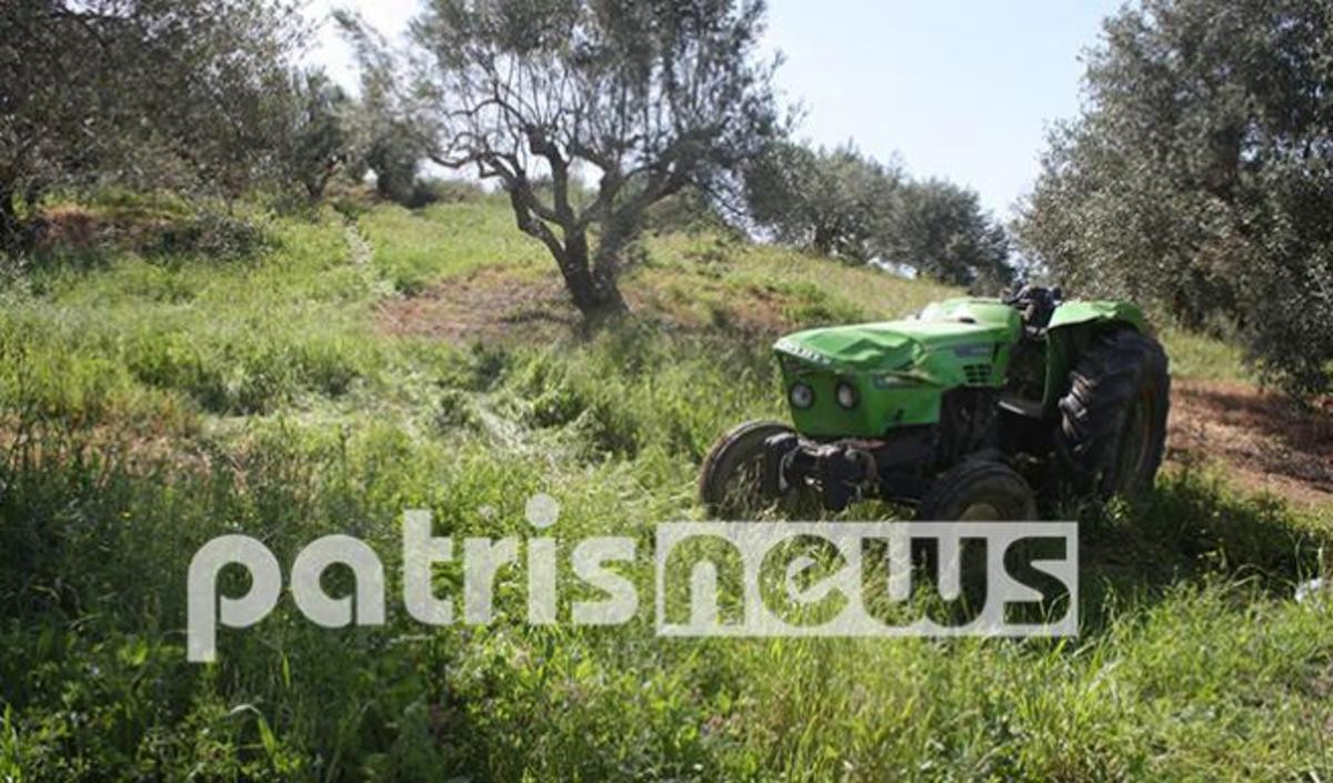 Πύργος: Νεκρός αγρότης που τον καταπλάκωσε το τρακτέρ του