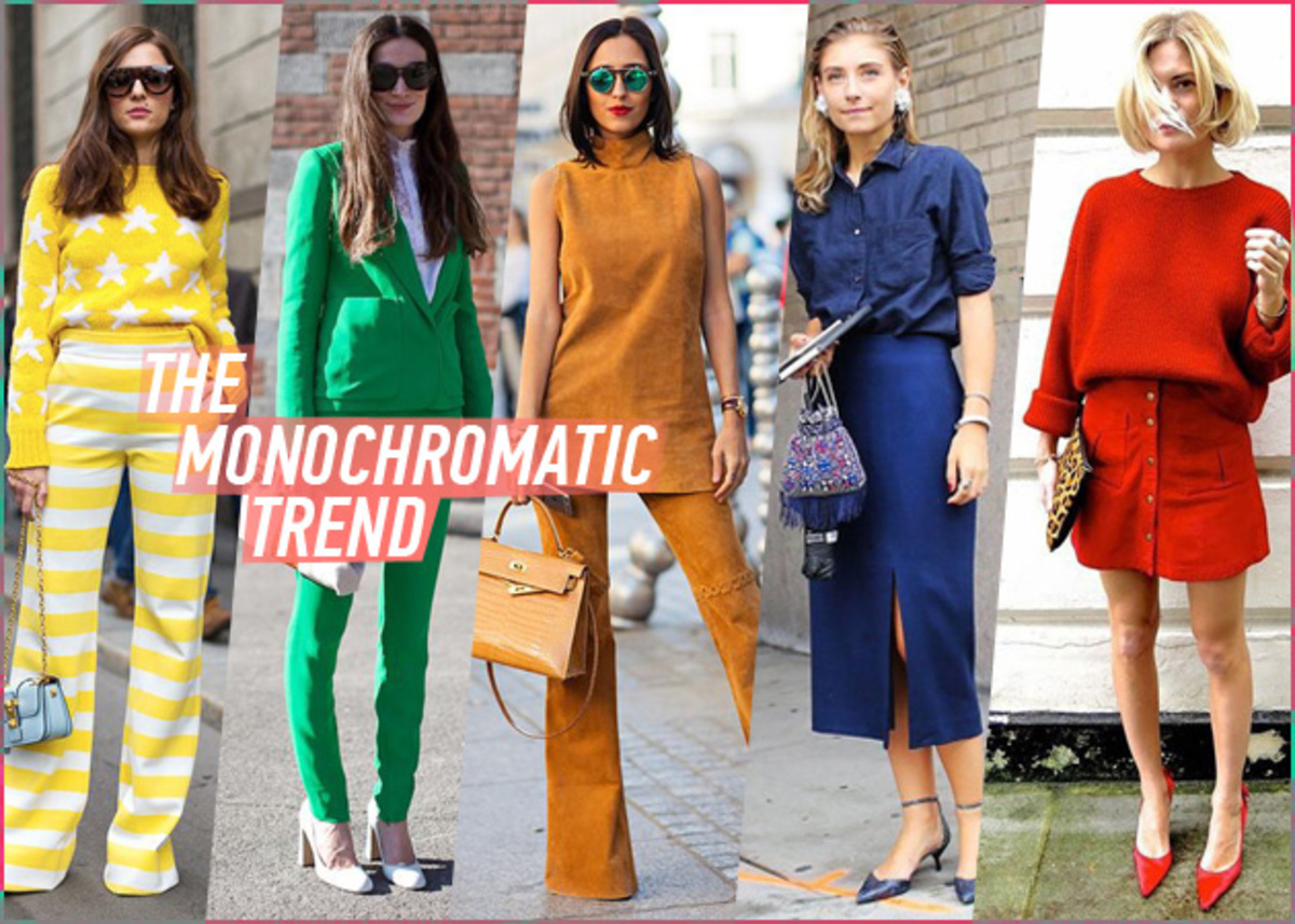 Το μονοχρωματικό στιλ είναι τάση: Πώς να το φορέσεις!