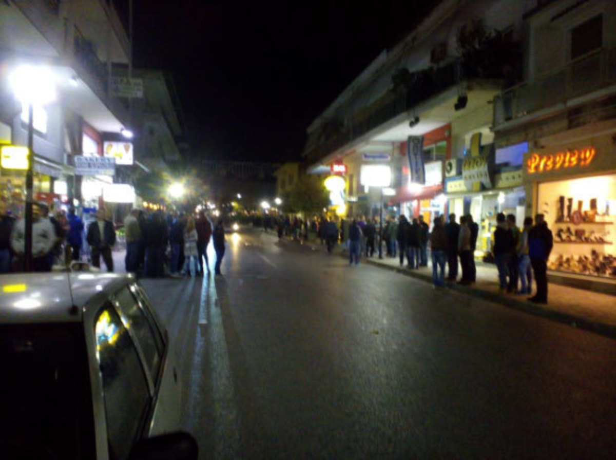 Άγριο ξύλο στην Καλαμπάκα μεταξύ οπαδών! (ΦΩΤΟ)