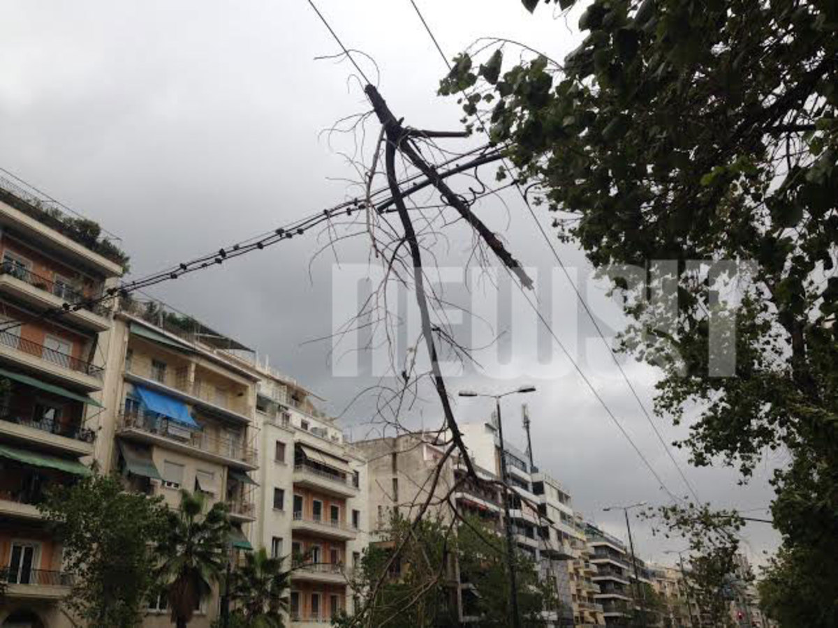 Τρόλεϊ – βοριάς σημειώσατε 2! Κυκλοφοριακό χάος στη Βασιλίσσης Σοφίας