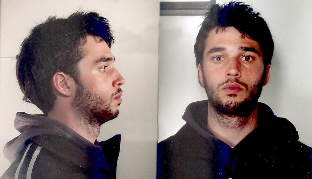 Ο Αλέξανδρος Μητρούσιας - Φωτογραφία που δόθηκε στη δημοσιότητα από την Ελληνική Αστυνομία