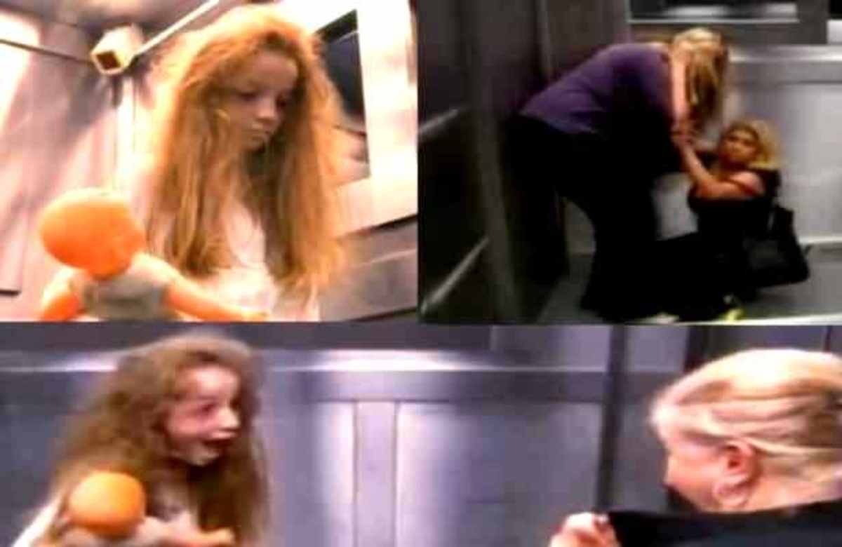 Τρόμος στο ασανσέρ – Ένα φάντασμα κόβει την ανάσα!