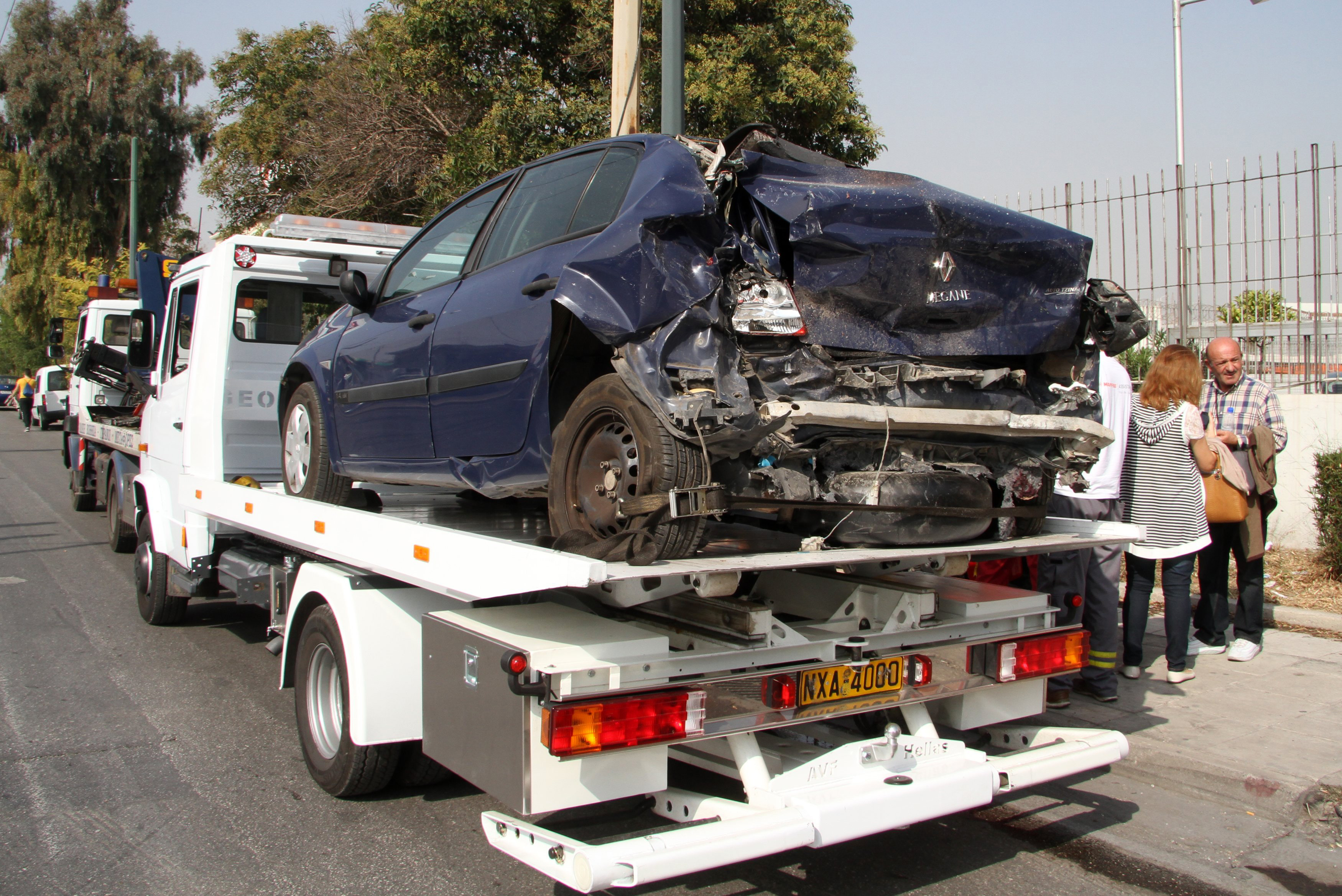 Τροχαίο με δύο τραυματίες στο Ηράκλειο – Απεγκλωβίστηκαν από την Πυροσβεστική