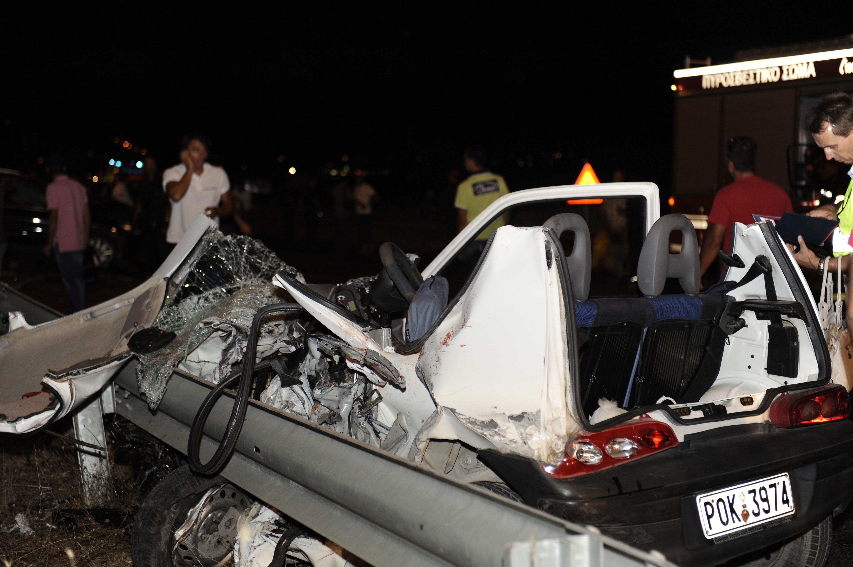 Tρεις νεκροί σε τροχαία στην Πελοπόννησο