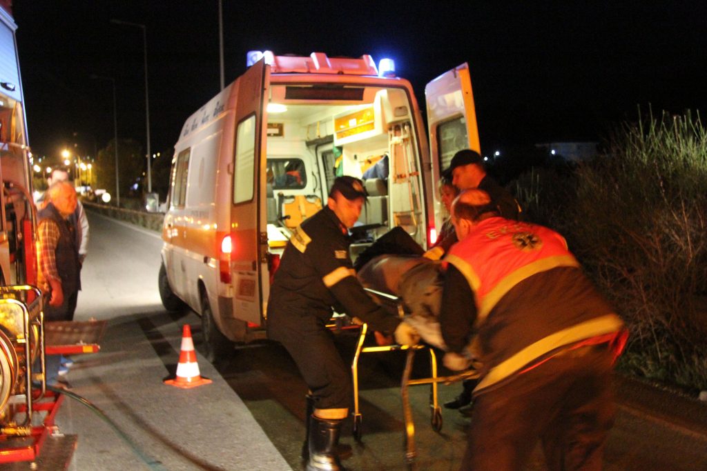 Ένας νεκρός και δύο τραυματίες σε τροχαίο στην Πανεπιστημίου