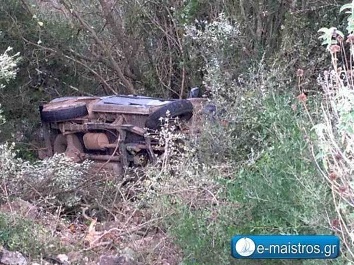 Αγρίνιο: Έπεσαν σε γκρεμό 20 μέτρων ενώ πήγαιναν για ψάρεμα (ΦΩΤΟ)