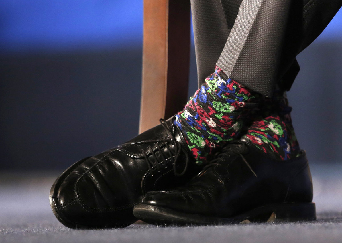 Ποιός ξένος ηγέτης φοράει αυτές τις κάλτσες; ΦΩΤΟ