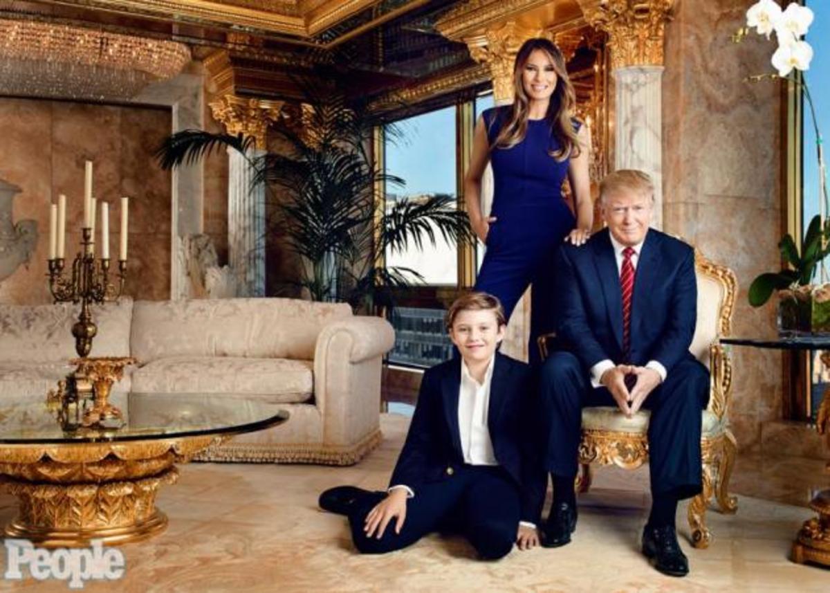 Αυτό είναι το χρυσό παλάτι του Donald Trump!