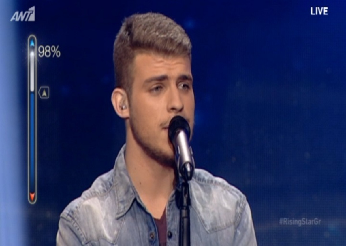 Τραγούδησε Παντελίδη κι έκανε παγκόσμιο ρεκόρ με 98% στο Rising Star! Συγκίνηση στο πλατό!