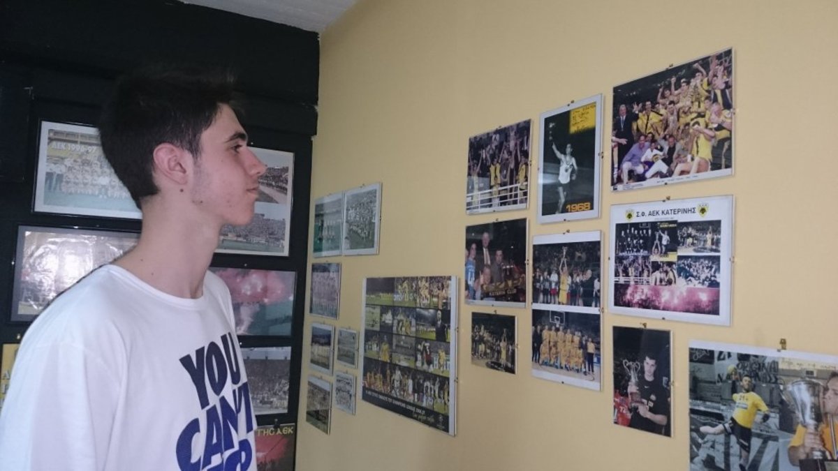 Ο Τσαλμπούρης είδε το ΑΕΚ – Ίντερ σε σύνδεσμο της Ένωσης! (ΦΩΤΟ)