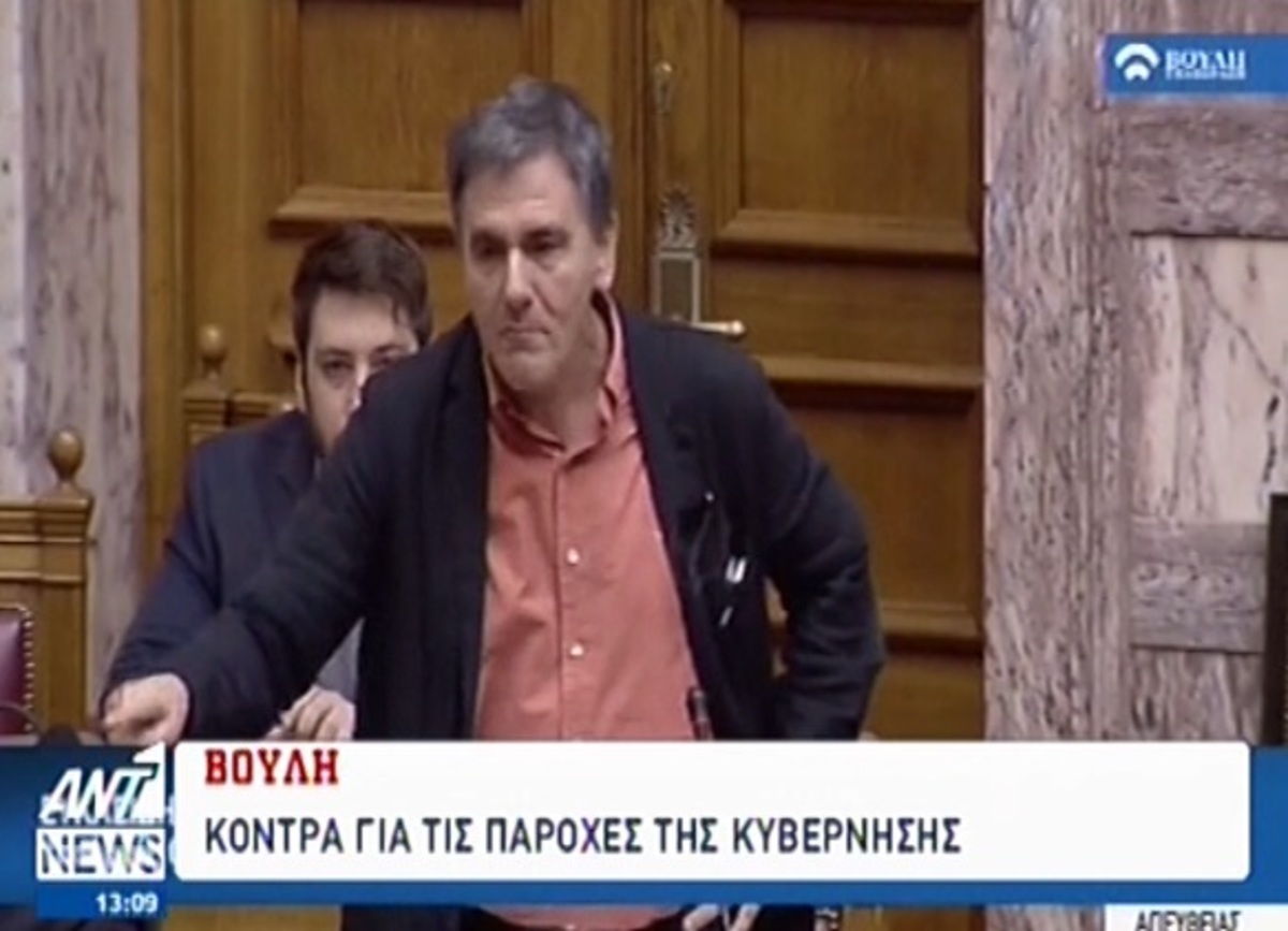 Καβγάς Τσακαλώτου – Οικονόμου