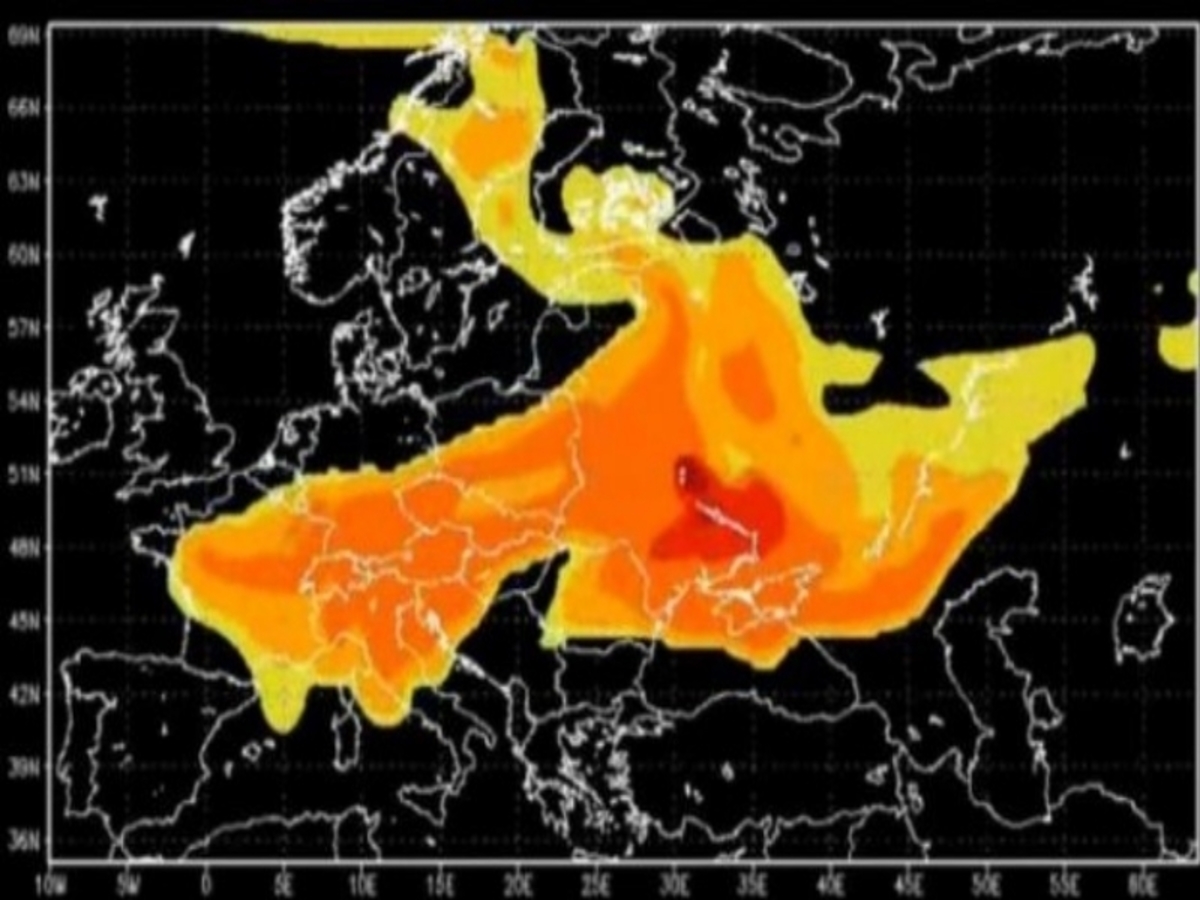 Πόσο γρήγορα έφτασε το “νέφος του Τσέρνομπιλ” στην Ελλάδα (ΒΙΝΤΕΟ)
