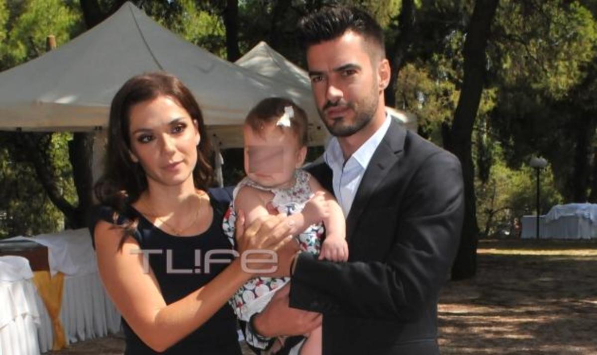 Γιάννης Τσιμιτσέλης – Βάσω Λασκαράκη: H βάφτιση της κόρης τους!