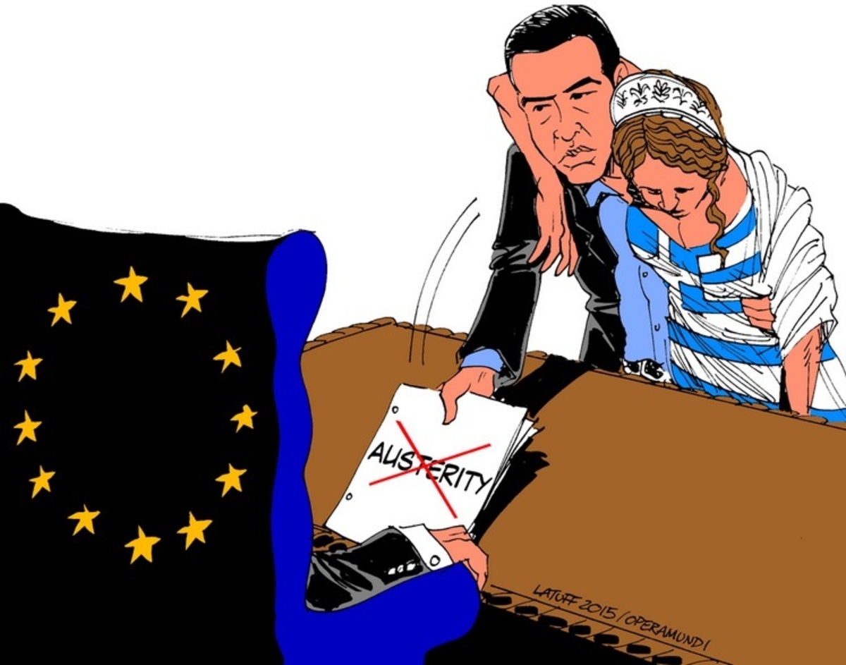 Ο Τσίπρας και η λιπόθυμη Ελλάδα (ΦΩΤΟ)