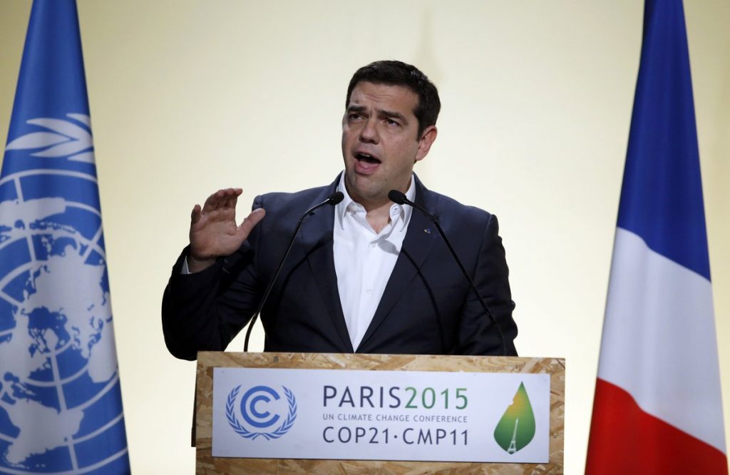 Η ομιλία του Αλέξη Τσίπρα για το κλίμα από το Παρίσι