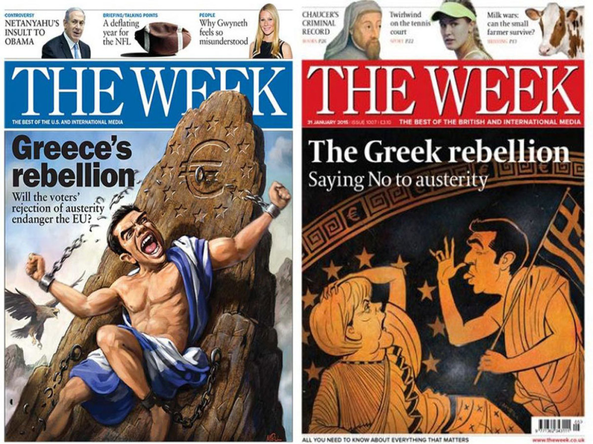 Ο Τσίπρας Δεσμώτης κι άλλα… πολλά σε πρωτοσέλιδα και cartoon