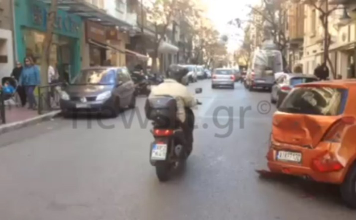 Τροχαίο στο Κολωνάκι