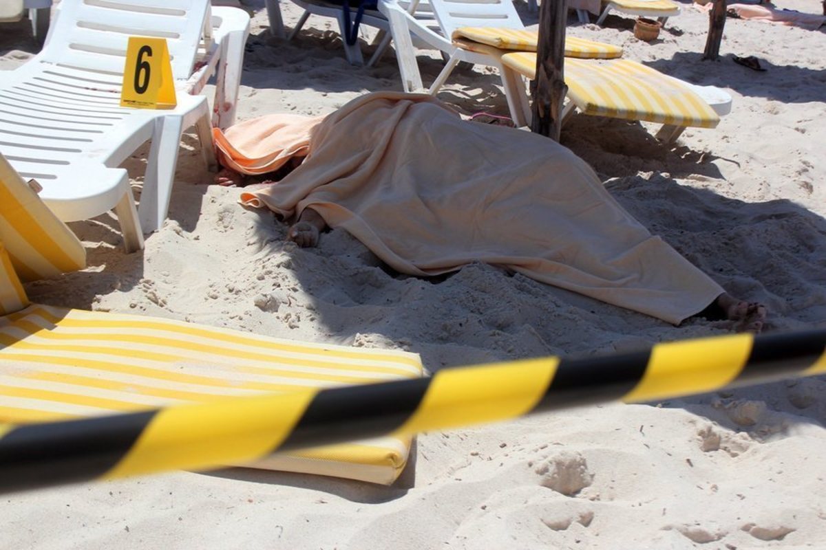 Από την επίθεση σε παραλία της Τυνησίας τον Ιούνιο του 2015 - Φωτογραφία EPA