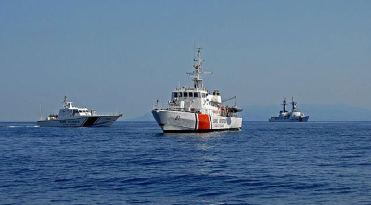 Νέες τουρκικές προκλήσεις: Τρία τουρκικά πλοία 1 μίλι από τη νήσο Παναγιά