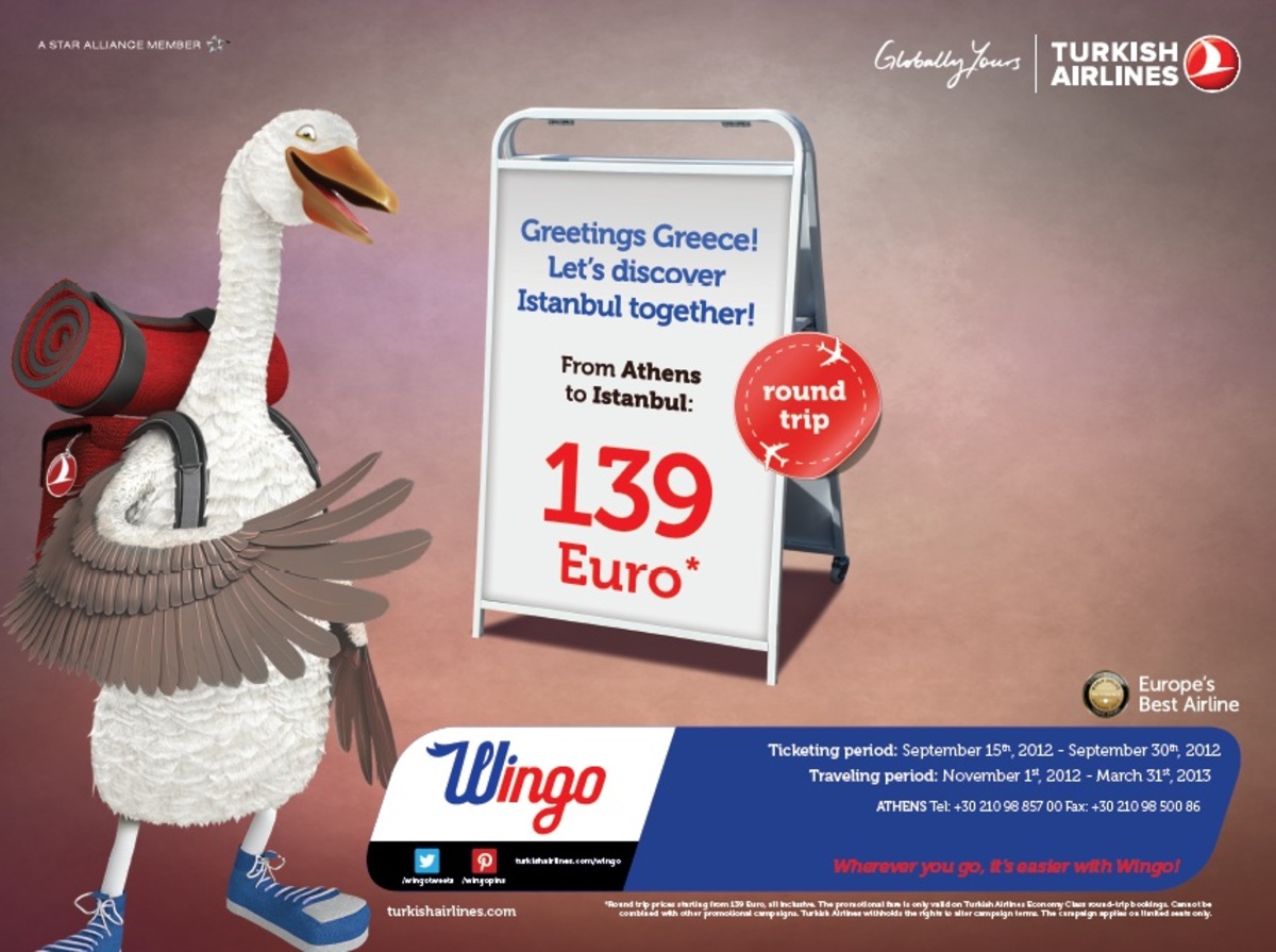 Πετάξτε με την Turkish Airlines από 139 ευρώ!