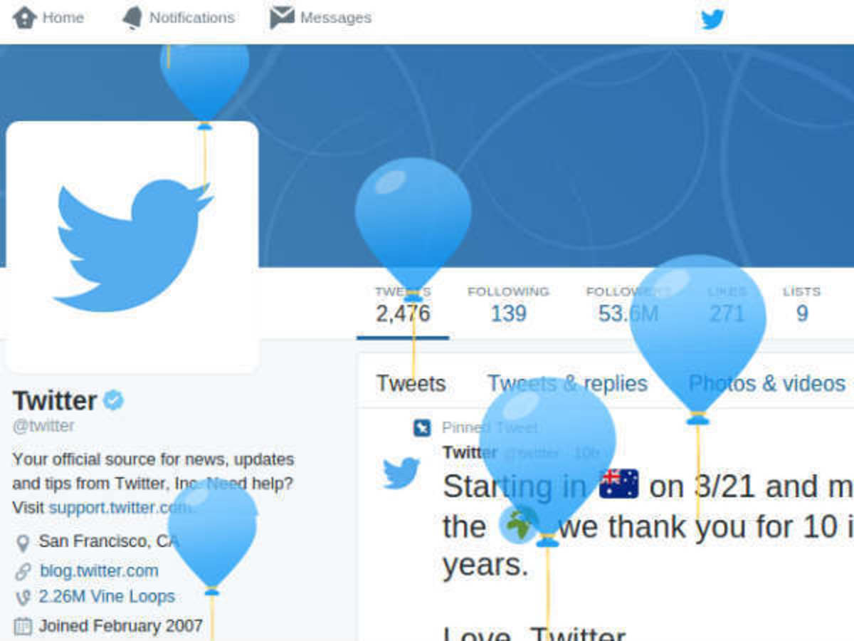 Το Twitter γίνεται 10 χρονών!