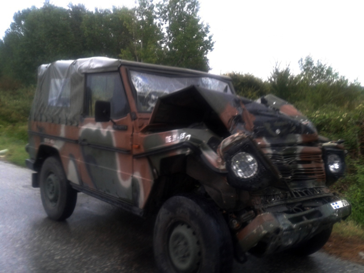 Φρικτό τροχαίο με τζιπ της στρατονομίας στην Μαλακάσα – Ένας νεκρός