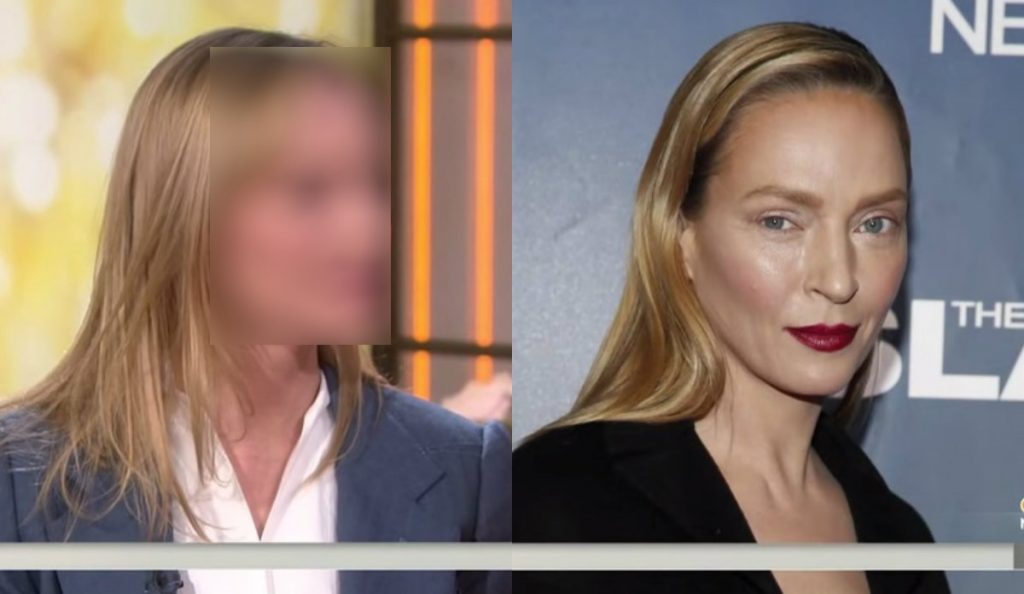 Δείτε ποια είναι η πραγματική όψη της Ούμα Θέρμαν χωρίς μακιγιάζ