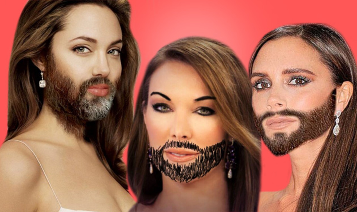 H Conchita εμπνέει! Δες Ελληνίδες και ξένες celebrities, με μούσια!