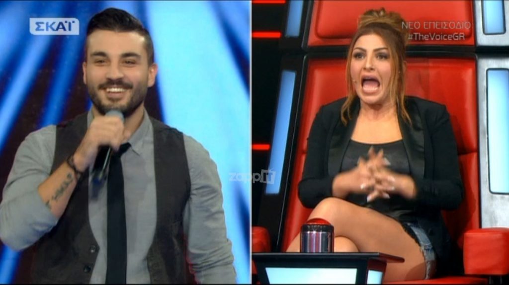 Αδιανόητο! Η Έλενα Παπαρίζου δεν αναγνώρισε στο Voice τον συνθέτη του τραγουδιού της! [vid]