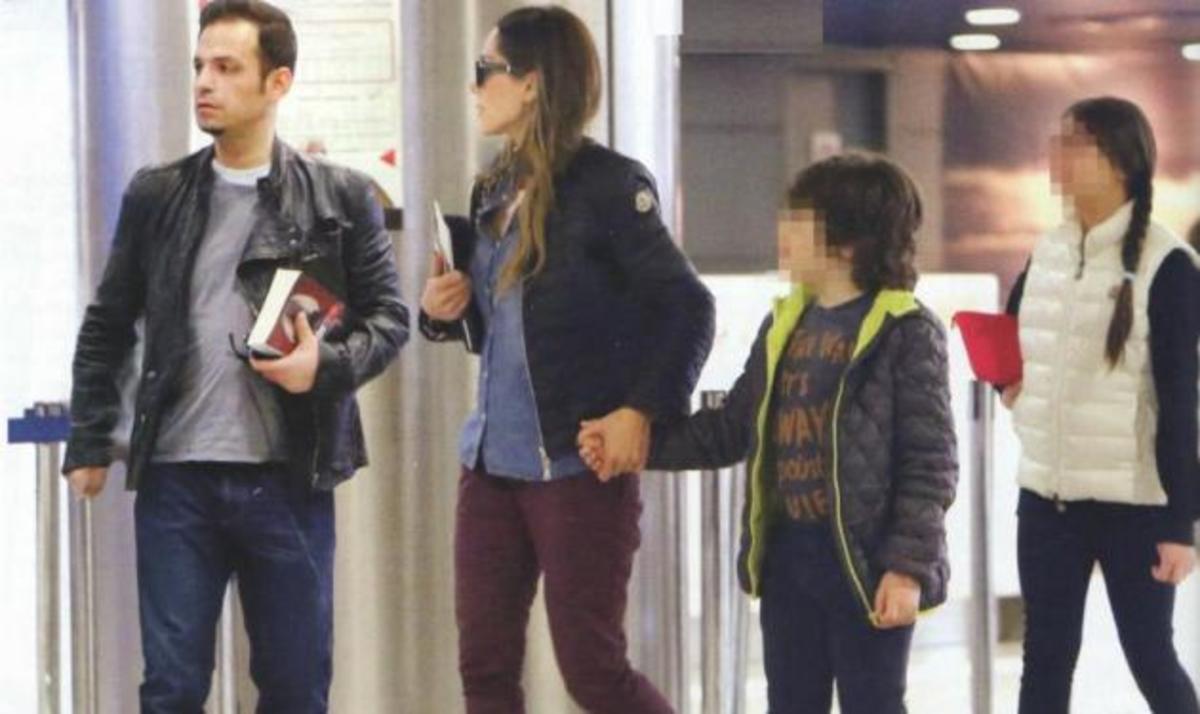 Δέσποινα Βανδή: Με τον Ντέμη και τα παιδιά στη Θεσσαλονίκη!