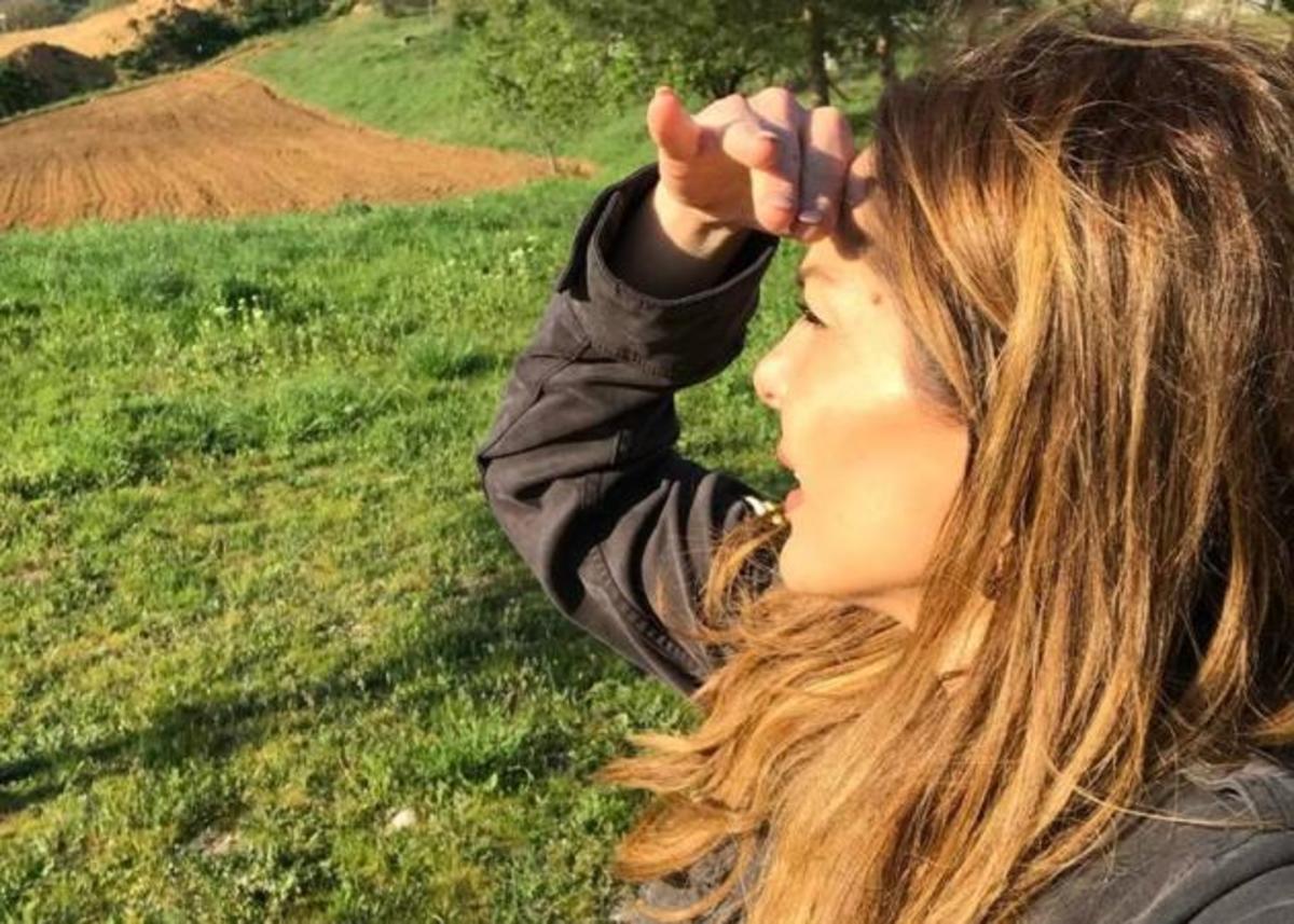 Δέσποινα Βανδή: Ποδηλατάδα στη φύση με τα παιδιά της [pics]